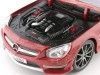 Cochesdemetal.es 2013 Mercedes-Benz SL 63 AMG Hard Top Rojo Metalizado 1:18 Maisto Premiere 36199