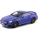 CARSDEMETAL.ES 2013 Mercedes-Benz SL 63 AMG Hard Top Metallic Blue 1:18 MAISTO Premiere 36199