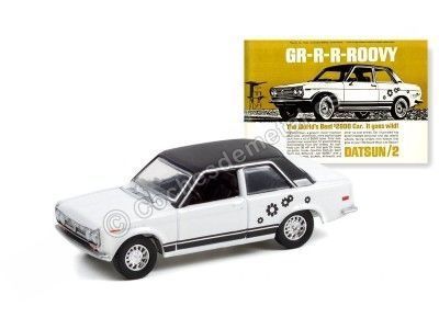 Cochesdemetal.es 1969 Datsun 510 "Vintage Ad Cars Series 6" 1:64 Greenlight 39090A