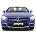 CARSDEMETAL.ES 2013 Mercedes-Benz SL 63 AMG Hard Top Metallic Blue 1:18 MAISTO Premiere 36199