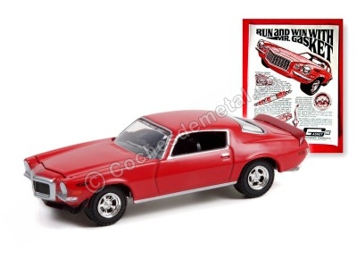 Cochesdemetal.es 1970 Chevrolet Camaro "Vintage Ad Cars Series 6" 1:64 Greenlight 39090b