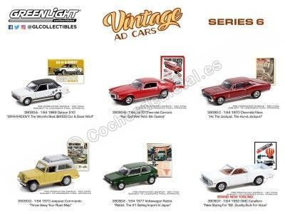 Cochesdemetal.es Lote de 6 Modelos "Vintage Ad Cars Series 6" 1:64 Greenlight 39090