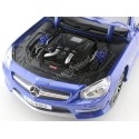 CARSDEMETAL.ES 2013 Mercedes-Benz SL 63 AMG Hard Top Metallic Blue 1:18 MAISTO Premiere 36199