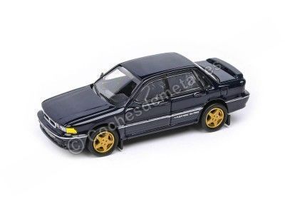 Cochesdemetal.es 1989 Mitsubishi Galant VR-4 Cosmic Blue 1:64 Paragon Models 55105