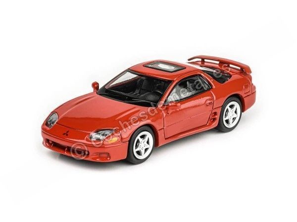 Cochesdememetal.es 1994 Mitsubishi 3000gt GTO Caracas Red 1:64 Modèles Paragon 55131