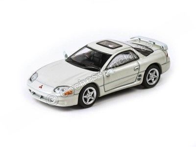 Cochesdemetal.es 1994 Mitsubishi 3000gt GTO glacier blanc perle 1:64 Paragon Modèles 55133