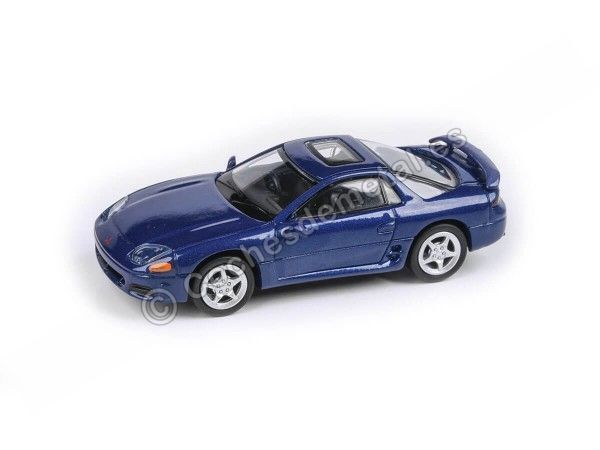 Cochesdemetal.es 1994 Mitsubishi 3000gt GTO Mariana Blue Metallic 1:64 Paragon Models 55138