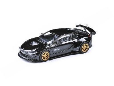 Cochesdemetal.es 2018 Liberty Walk BMW i8 Black / Gold 1:64 Paragon Models 55142