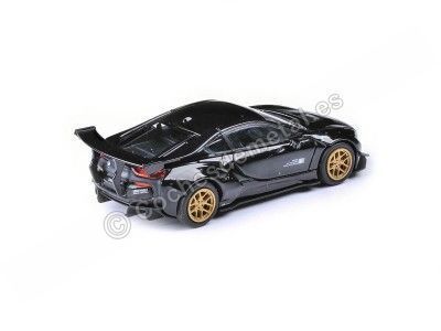 Cochesdemetal.es 2018 Liberty Walk BMW i8 Black / Gold 1:64 Paragon Models 55142 2