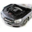 Cochesdemetal.es 2013 Mercedes-Benz SL 65 AMG V12 Biturbo Cabrio Gris 1:18 Maisto Premiere 36198