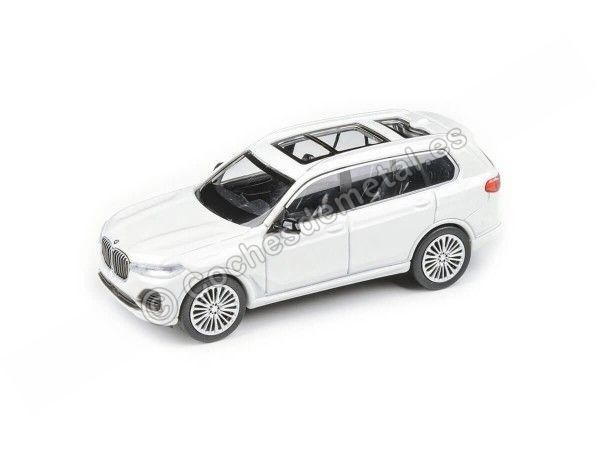 Cochesdemetal.es 2018 BMW X7 White 1:64 Modèles de paragon 55192