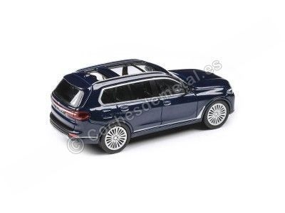 Cochesdemetal.es 2018 BMW X7 Tanzanite Blue 1:64 Modèles Paragon 55193 2