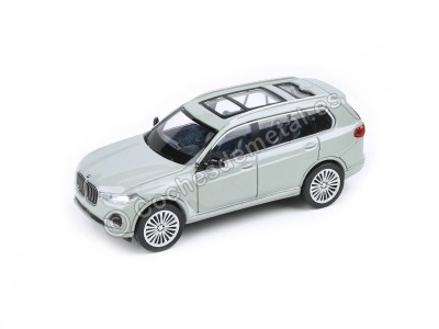 Cochesdetal.es 2018 BMW X7 Nardo Gray 1:64 Modèles Paragon 55195