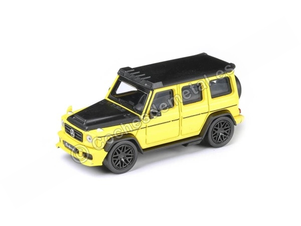 Cochesdemetal.es 2018 Liberty Walk AMG G63 Jaune 1:64 Modèles Paragon 55164