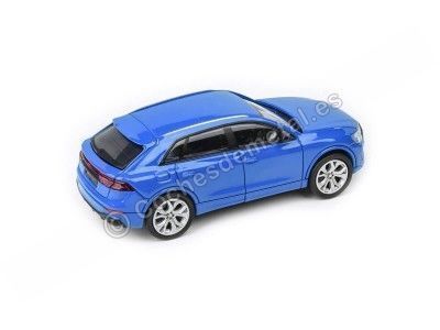 2018 Audi RS Q8 Blue 1:64 Paragon Models 55175 Cochesdemetal.es 2