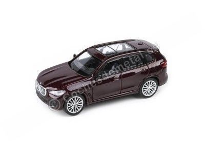 Cochesdemetal.es 2018 BMW X5 (G05) Ametrine Red 1:64 Paragon Modèles 55184