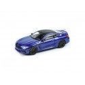 Cochesdemetal.es 2018 BMW M8 Coupé Marina Bay Blue 1:64 Paragon Modèles 55212
