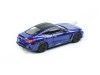 Cochesdemetal.es 2018 BMW M8 Coupé Marina Bay Blue 1:64 Paragon Modèles 55212