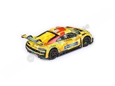 2019 Audi R8 LMS EVO Nº5 Phoenix Racing FIA Macau GT Yellow/Red 1:64 Paragon Models 55256 Cochesdemetal.es 2