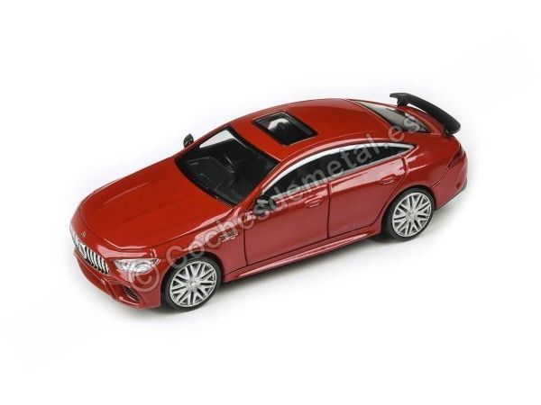 Cochesdemetal.es 2019 Mercedes-Benz AMG GT 63S Jupiter Red 1:64 Paragon Models 55286