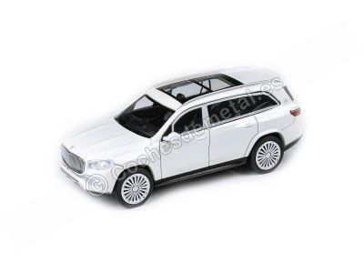 Cochesdemetal.es 2020 Mercedes Maybach GLS 600 White 1:64 Paragon Models 55302