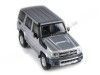 Cochesdemetal.es 2014 Toyota Land Cruiser LC76 Silver Pearl 1:64 Paragon Models 55312