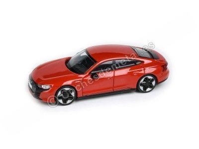 2021 Audi E-Tron GT Tango Red 1:64 Paragon Models 55332 Cochesdemetal.es
