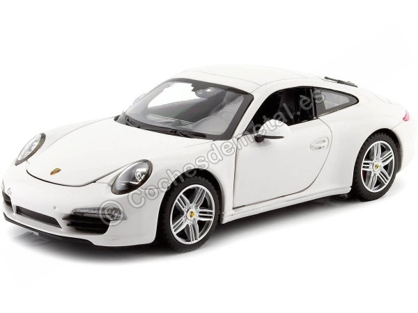 Carsdemetal.es 2012 Porsche 911 (991) Race S Blanco 1:24 Rastar 56200