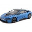 Cochesdemetal.es 2019 BMW i8 Coupe Azul/Negro 1:24 Rastar 56500