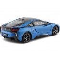 Cochesdemetal.es 2019 BMW i8 Coupe Azul/Negro 1:24 Rastar 56500