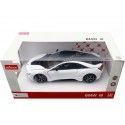 Cochesdemetal.es 2019 BMW i8 Coupe Blanco/Negro 1:24 Rastar 56500