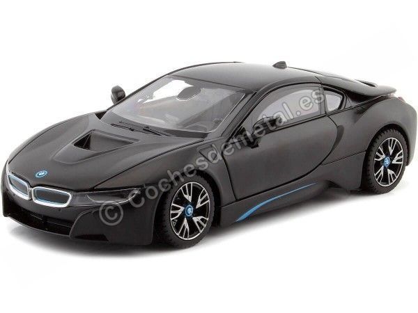 Cochesdemetal.es 2019 BMW i8 Coupe Negro 1:24 Rastar 56500