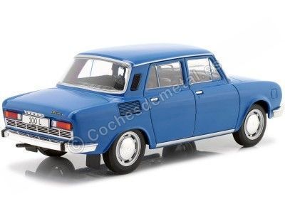 Cochesdemetal.es 1974 Skoda 100L Azul 1:24 WhiteBox 124107 2