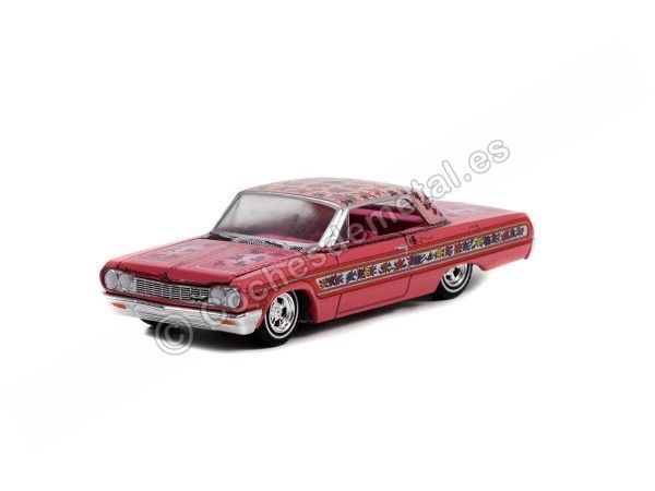 Cochesdemetal.es 1964 Chevrolet Impala Gypsy Rose "California Lowriders Series 1" 1:64 Greenlight 63010a