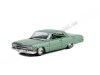 Cochesdemetal.es 1963 Chevrolet Impala Custom Light Green "California Lowriders Series 1" 1:64 Greenlight 63010B