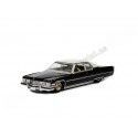 Cochesdemetal.es 1973 Cadillac Coupé Deville Black "California Lowriders Series 1" 1:64 Greenlight 63010E