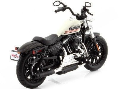 2018 Harley-Davidson Forty-Eight Special Blanca 1:18 Maisto 31360_386 Cochesdemetal.es 2