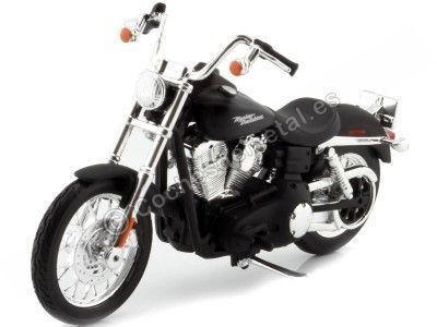 2006 Harley-Davidson Dyna Street Bob Negra 1:18 Maisto 31360_392 Cochesdemetal.es