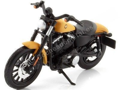 2014 Harley-Davidson Sportster Iron 883 Naranja 1:18 Maisto 31360_393 Cochesdemetal.es