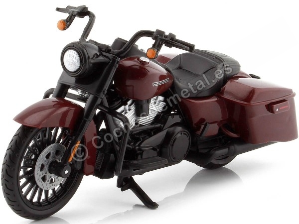 Cochesdemetal.es 2017 Harley-Davidson Road King Special Granate 1:18 Maisto 31360_394