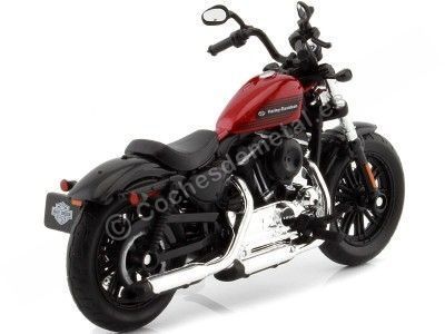 2018 Harley-Davidson Forty-Eight Special Roja 1:18 Maisto 31360_396 Cochesdemetal.es 2
