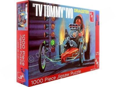 CARSDEMETAL.ES 1958 TV TOMMY IVO DRAGSTER "Puzzle de 1000 pièces" AMT 04751