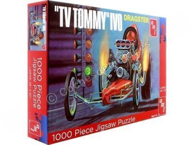 1958 TV Tommy Ivo Dragster "Puzle de 1000 Piezas" Amt 04751 Cochesdemetal.es