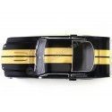 Cochesdemetal.es 1966 Ford Shelby GT350 Negro / Dorado 1:18 ACME GMP A1801817
