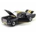 Cochesdemetal.es 1966 Ford Shelby GT350 Negro / Dorado 1:18 ACME GMP A1801817