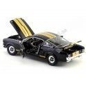 Cochesdemetal.es 1966 Ford Shelby GT350 Negro / Dorado 1:18 ACME GMP A1801817
