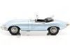 Cochesdemetal.es 1962 Jaguar Type-E Cabriolet Azul Metalizado 1:12 Norev 122722