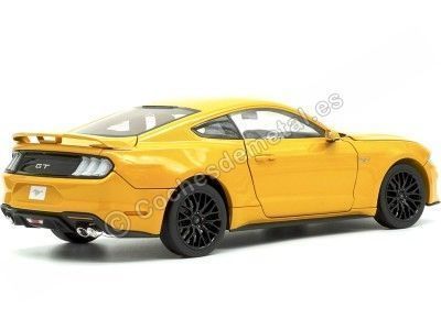 Cochesdemetal.es 2019 Ford Mustang GT 5.0 Coupe Naranja 1:18 Diecast Masters 61001 2