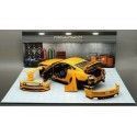 Cochesdemetal.es 2019 Ford Mustang GT 5.0 Coupe Naranja 1:18 Diecast Masters 61001