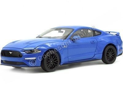 2019 Ford Mustang GT 5.0 Coupe Azul Marino 1:18 Diecast Masters 61003 Cochesdemetal.es
